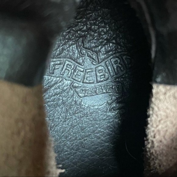 Freebird by Steven Bettle Battle Brown Distressed Leather Engineer Boot 7 - Picture 14 of 15